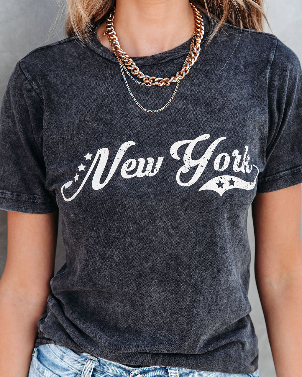 New York State Of Mind Cotton Tee