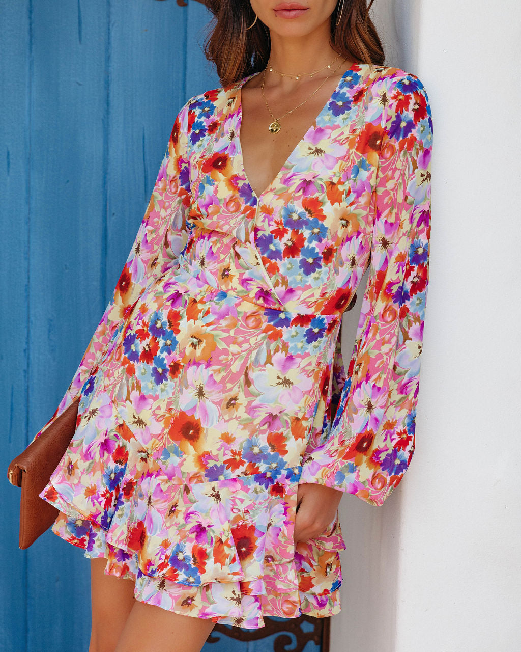 Sensational Floral Mini Dress - FINAL SALE