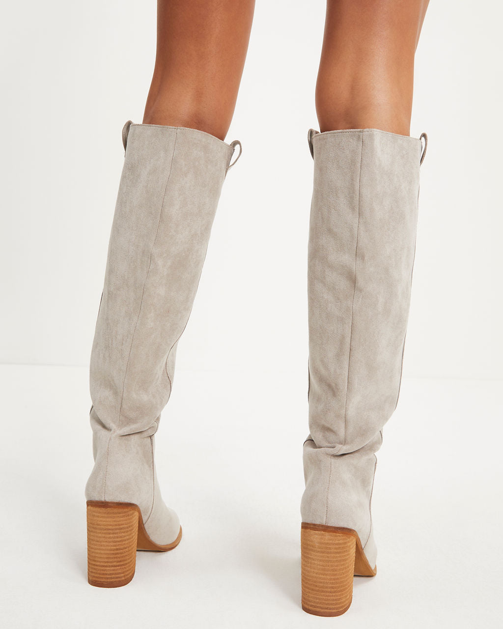 Saint Slouch Boot - Light Grey