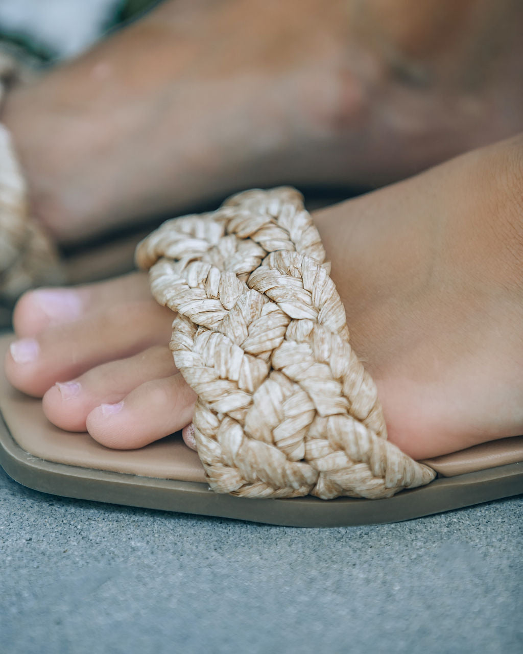 The Tesoro Woven Sandal - Natural - FINAL SALE
