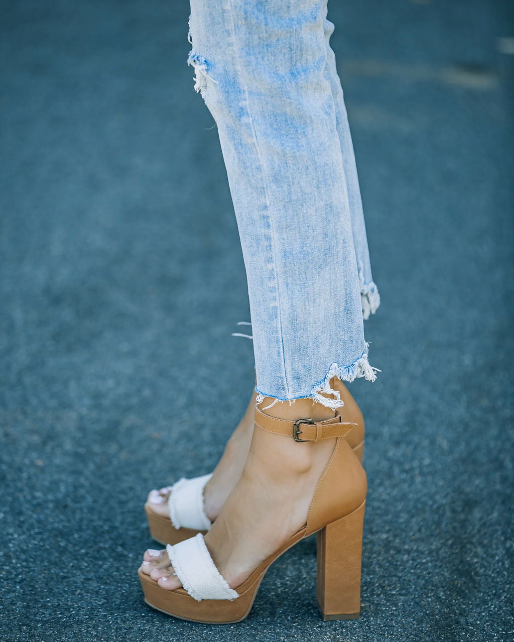 Amara Heeled Platform Sandal - FINAL SALE