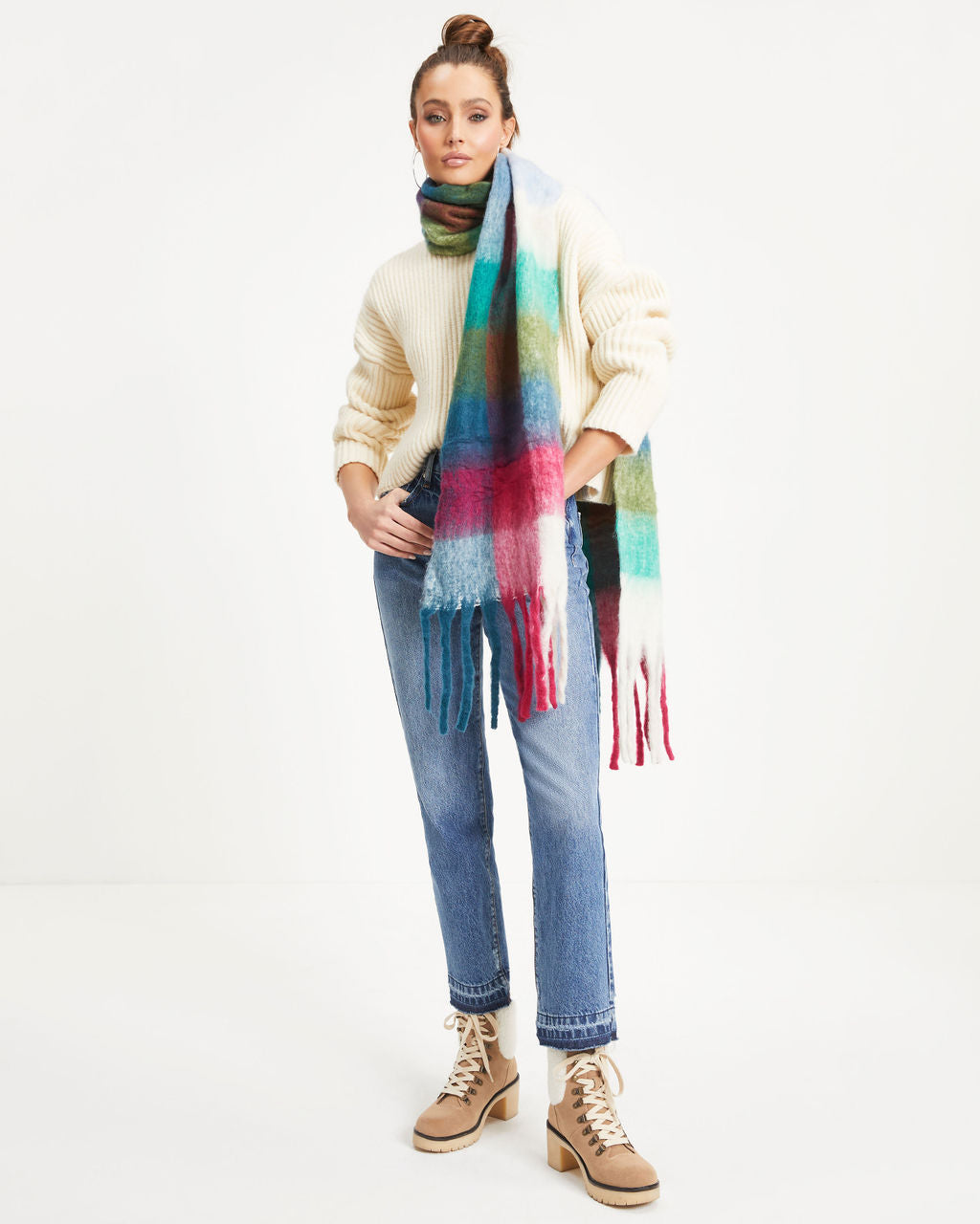 Voyage Plaid Scarf