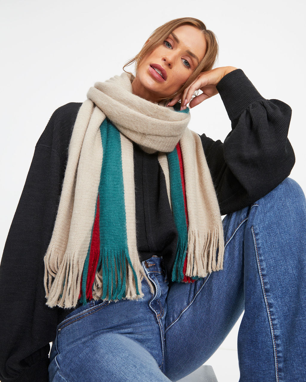 Regent Stripe Scarf - FINAL SALE