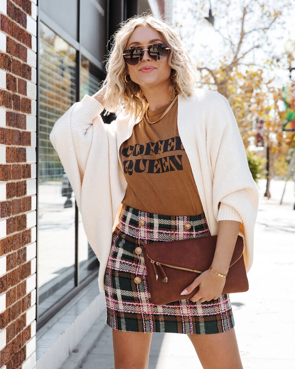 Mariah Knit Dolman Sleeve Cardigan - Oatmeal