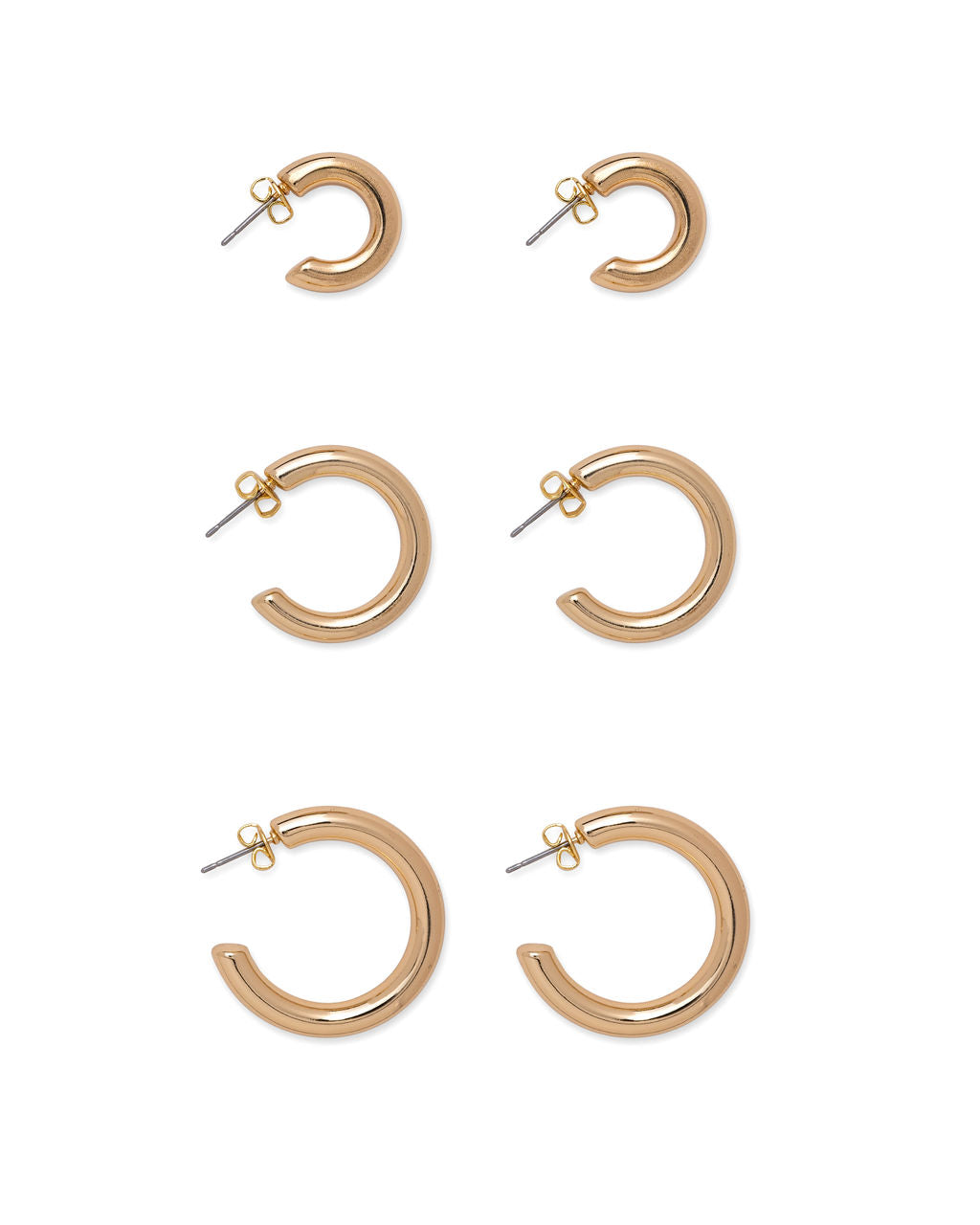 Lopez Hoops Set - Gold