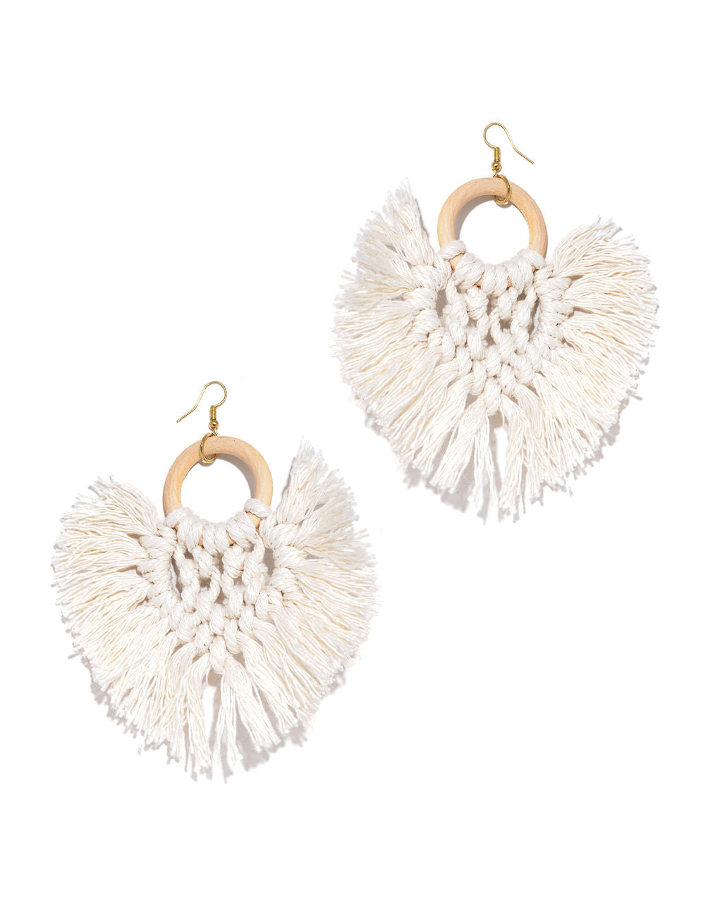 Dreamcatcher Macrame Earrings - SALE