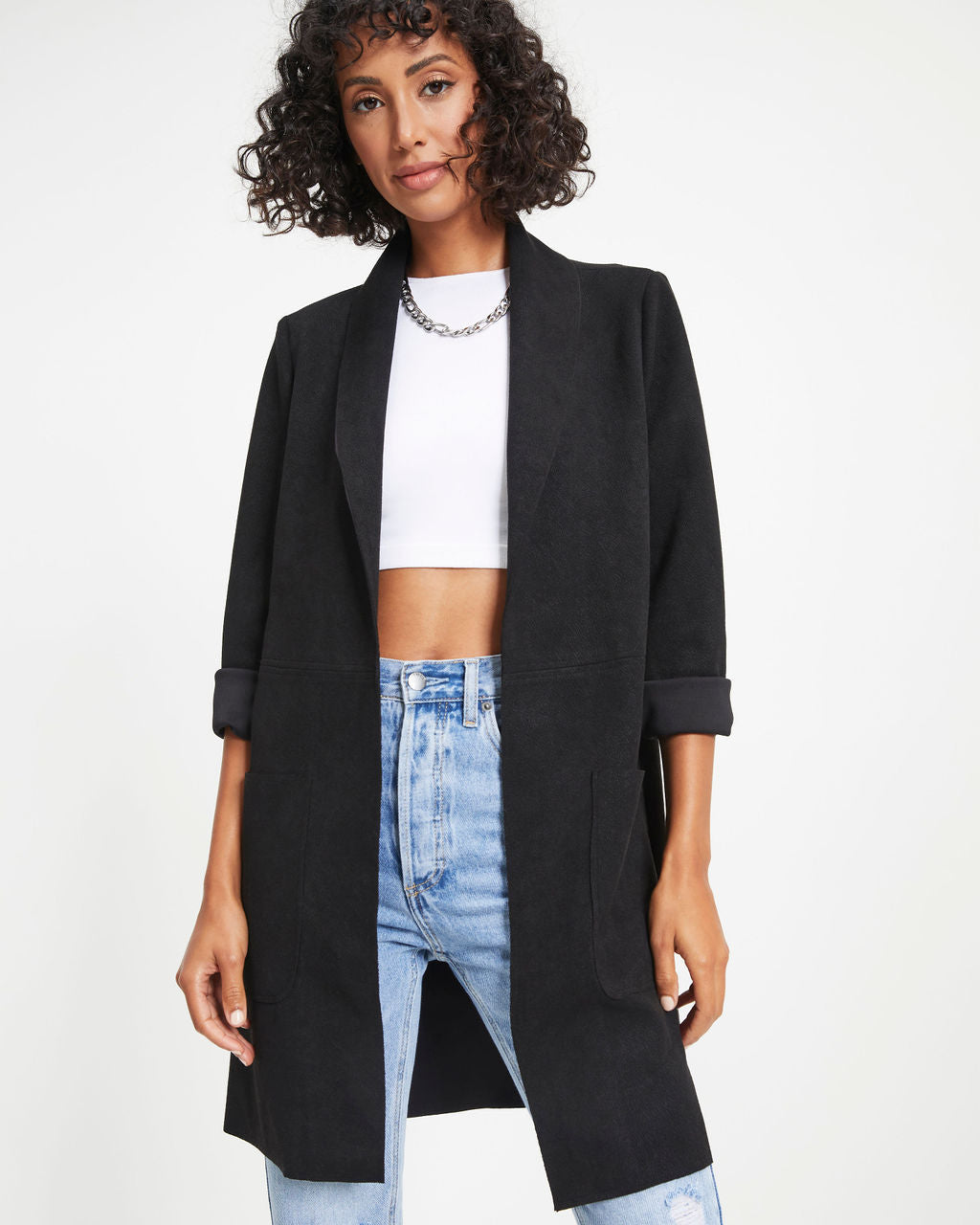 Vancouver Pocketed Coat - Black