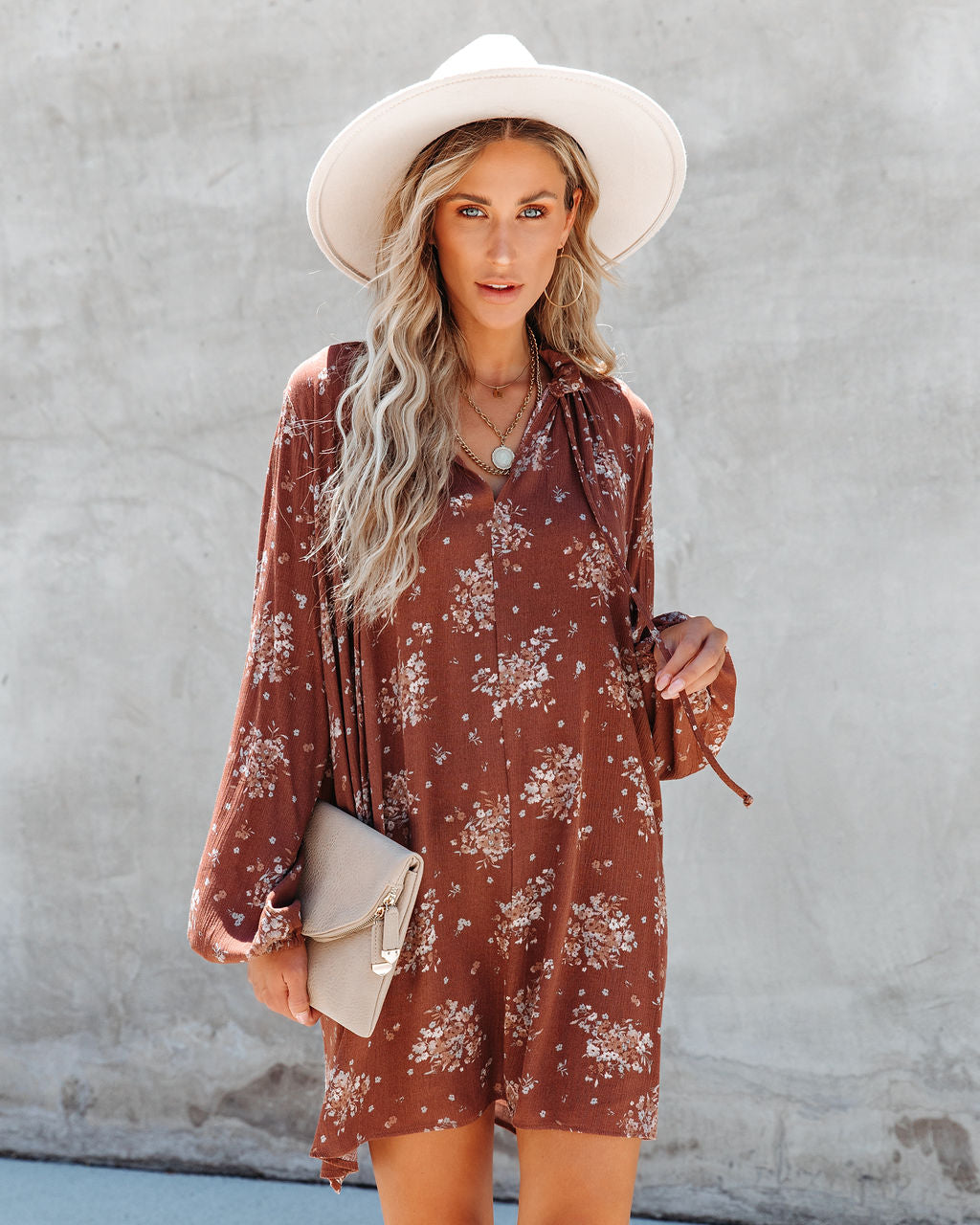 Rowan Floral Babydoll Dress