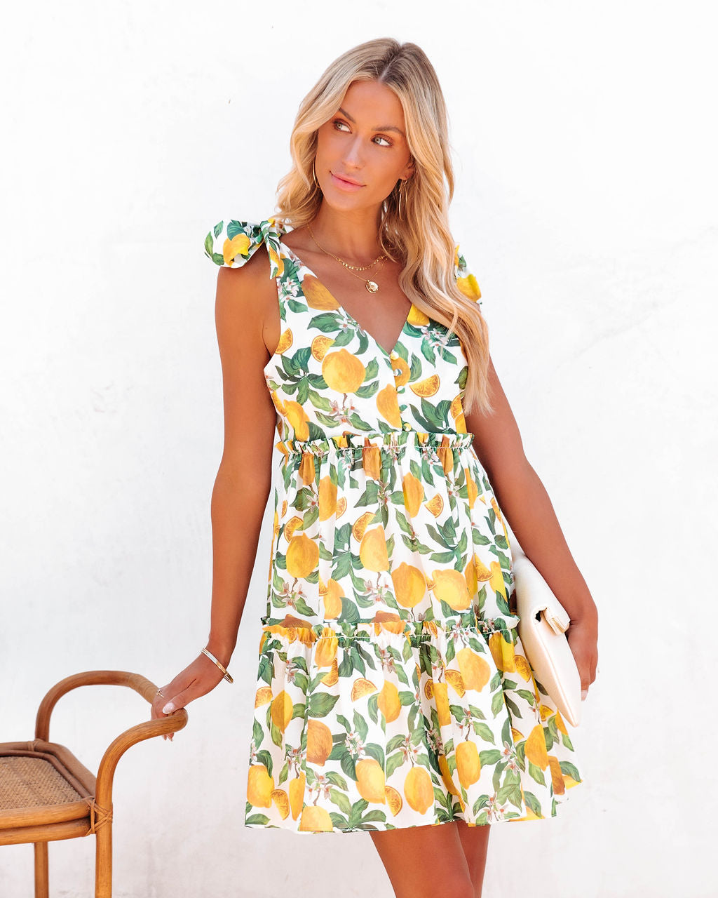 Summer On The Amalfi Coast Babydoll Dress - FINAL SALE