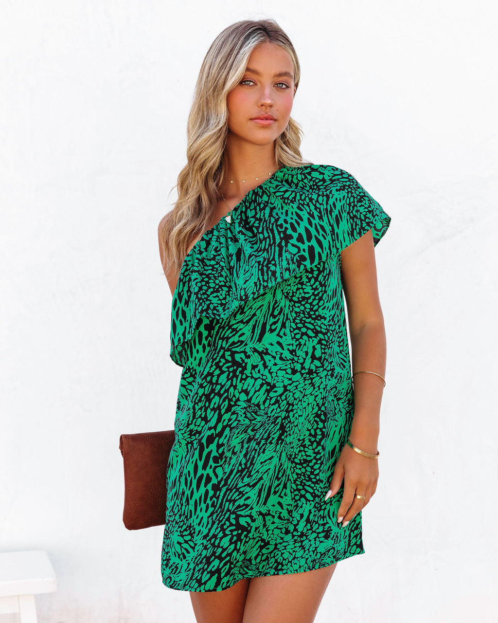 Getsemani One Shoulder Mini Dress - FINAL SALE