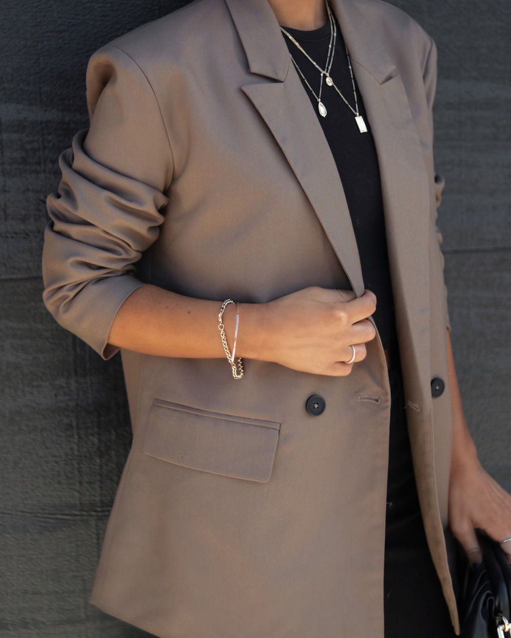 Daily Mail Pocketed Blazer - Mocha