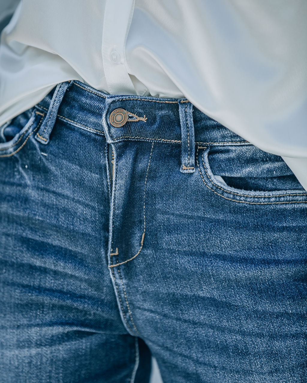 Maple High Rise Bell Bottom Denim - SALE