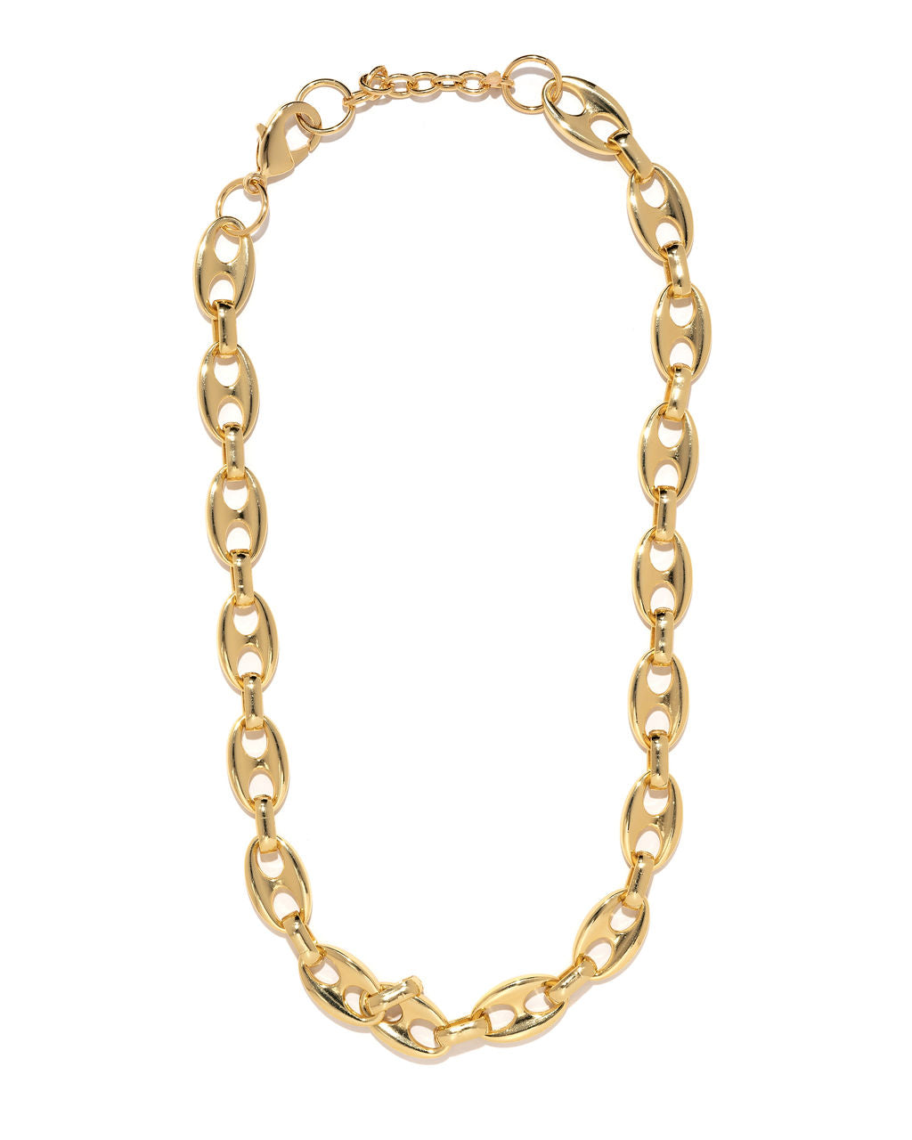 Let's Link Up Chain Necklace - Gold