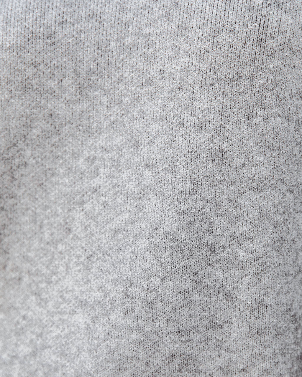 Amsterdam Mock Neck Sweater - Heather Grey