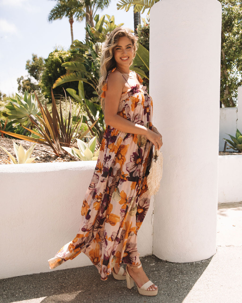 Tabitha Floral Tiered Maxi Dress - FINAL SALE