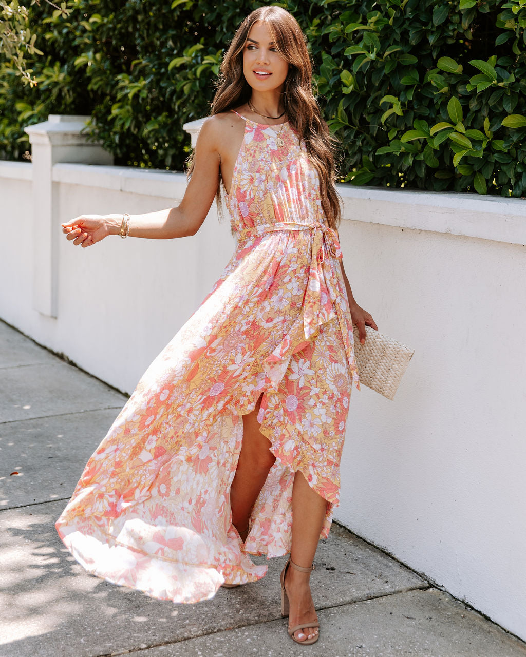 Miraflores Floral Midi Dress - FINAL SALE