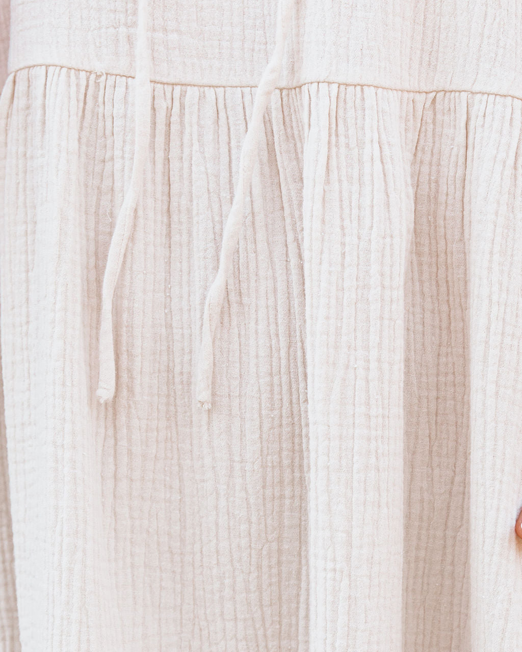 Braxton Cotton Pocketed Tiered Midi Dress - FINAL SALE