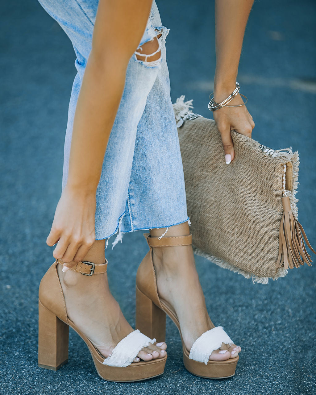 Amara Heeled Platform Sandal - FINAL SALE