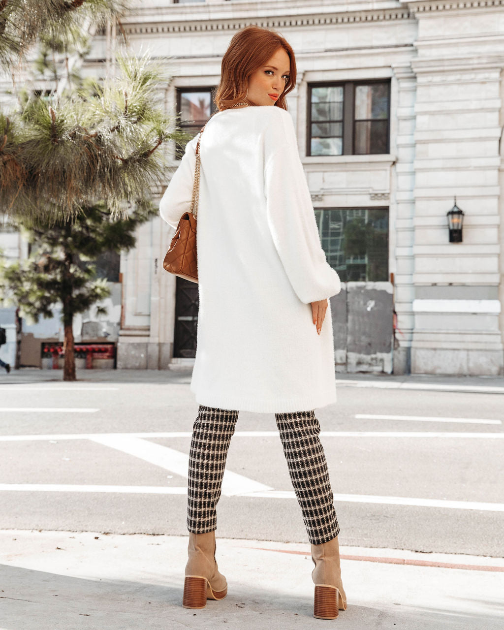 Fireplace Snuggles Knit Cardigan - Ivory