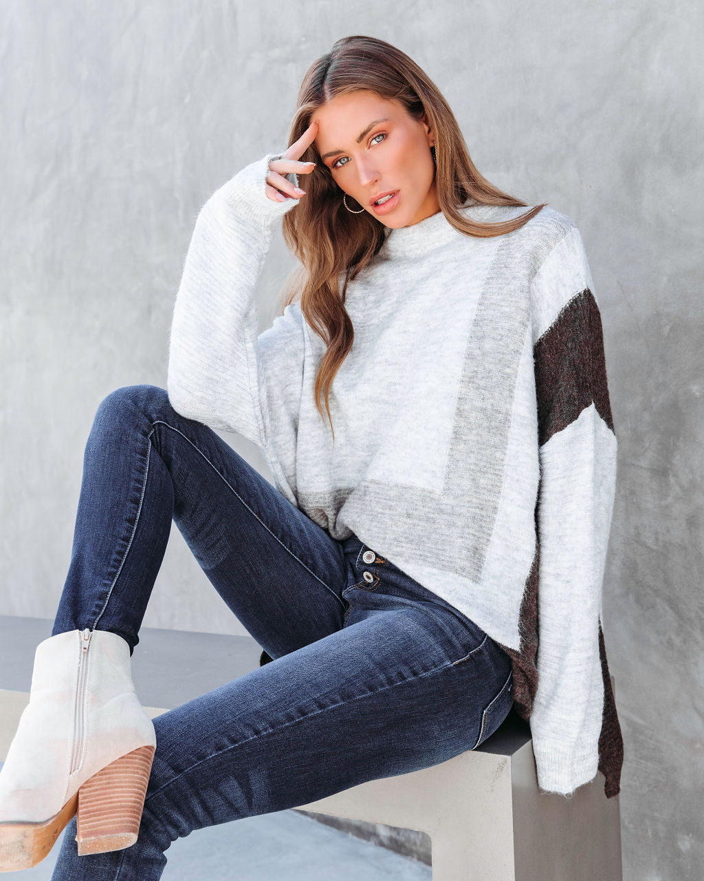 Shape Of You Knit Pullover Sweater