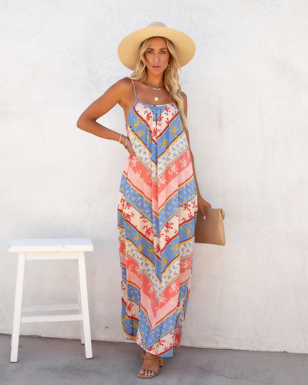 Desert Dreaming Pocketed Maxi Dress - FINAL SALE