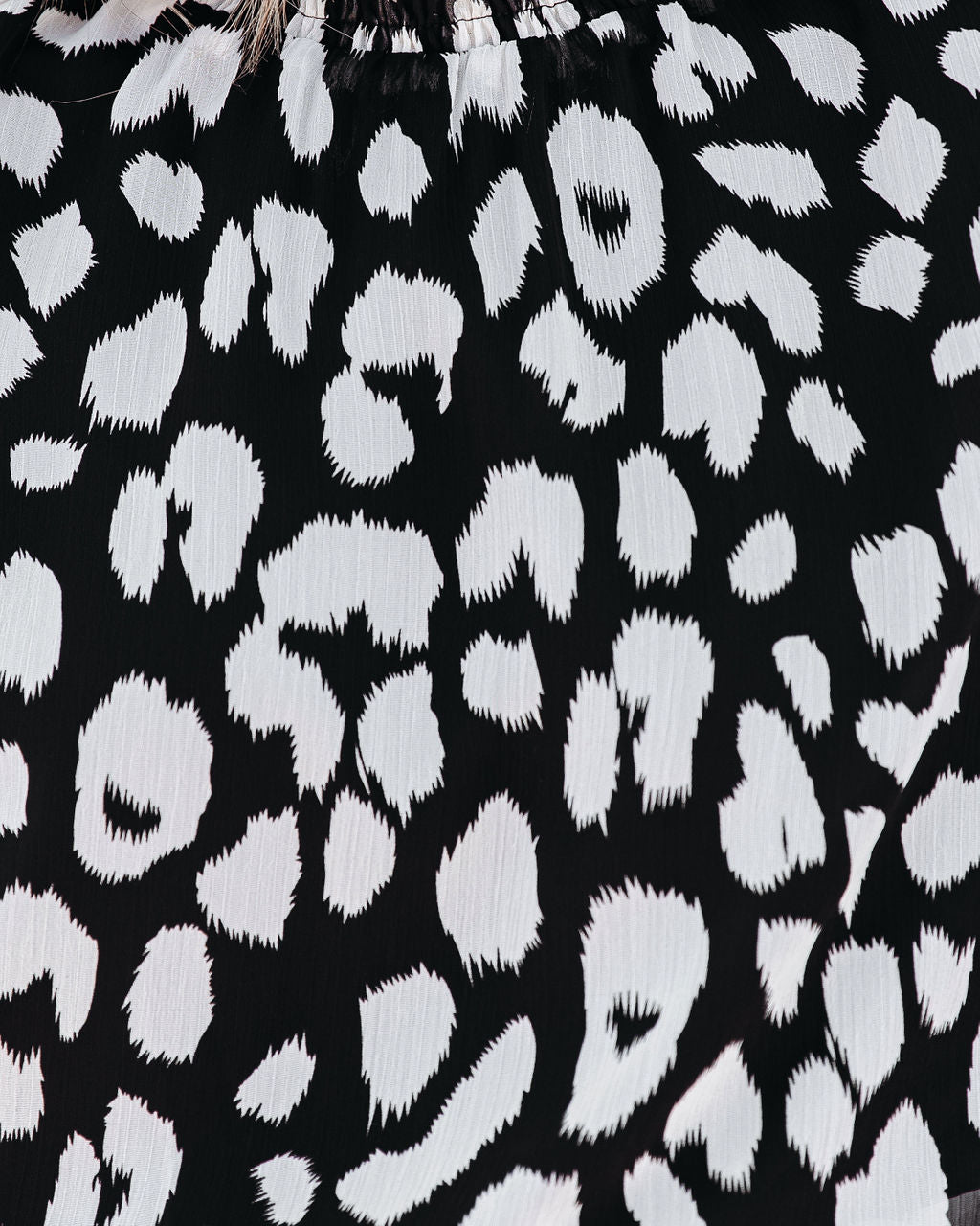 Big Bend Leopard Smocked Ruffle Dress - SALE