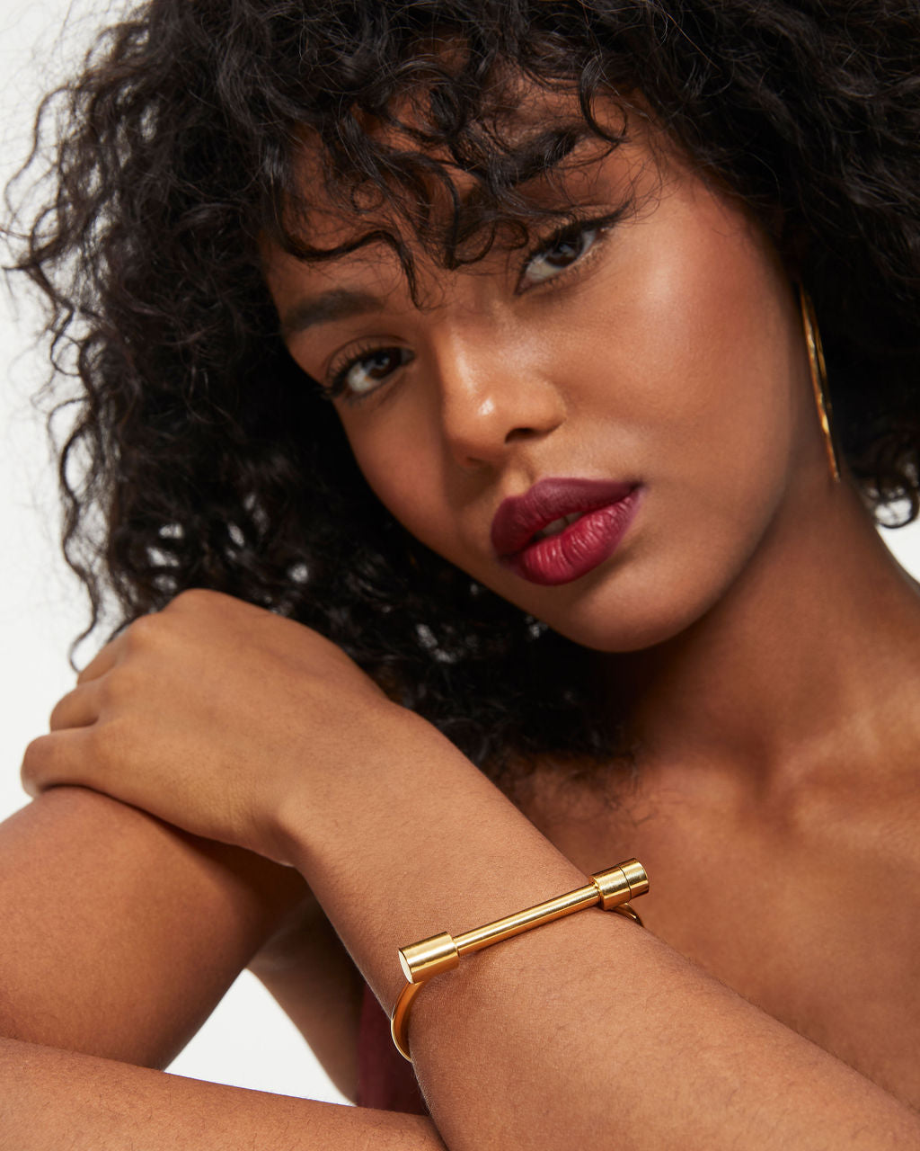 Set The Bar High Cuff - Gold