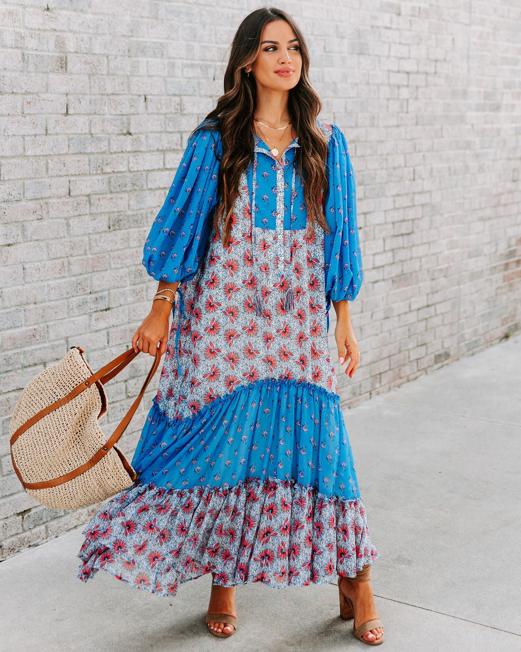 Riverette Floral Maxi Dress - FINAL SALE