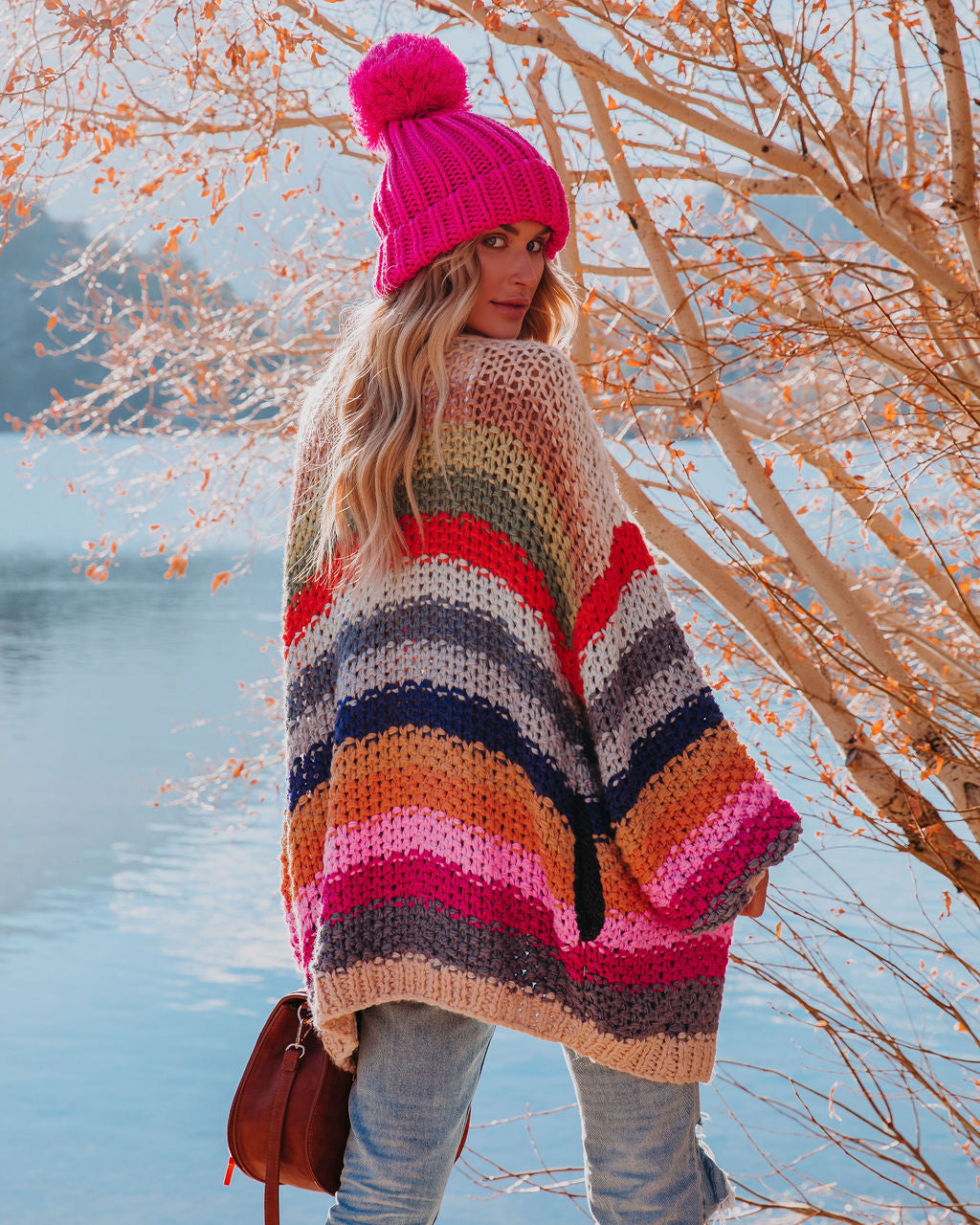 Oh Happy Day Pocketed Knit Cardigan