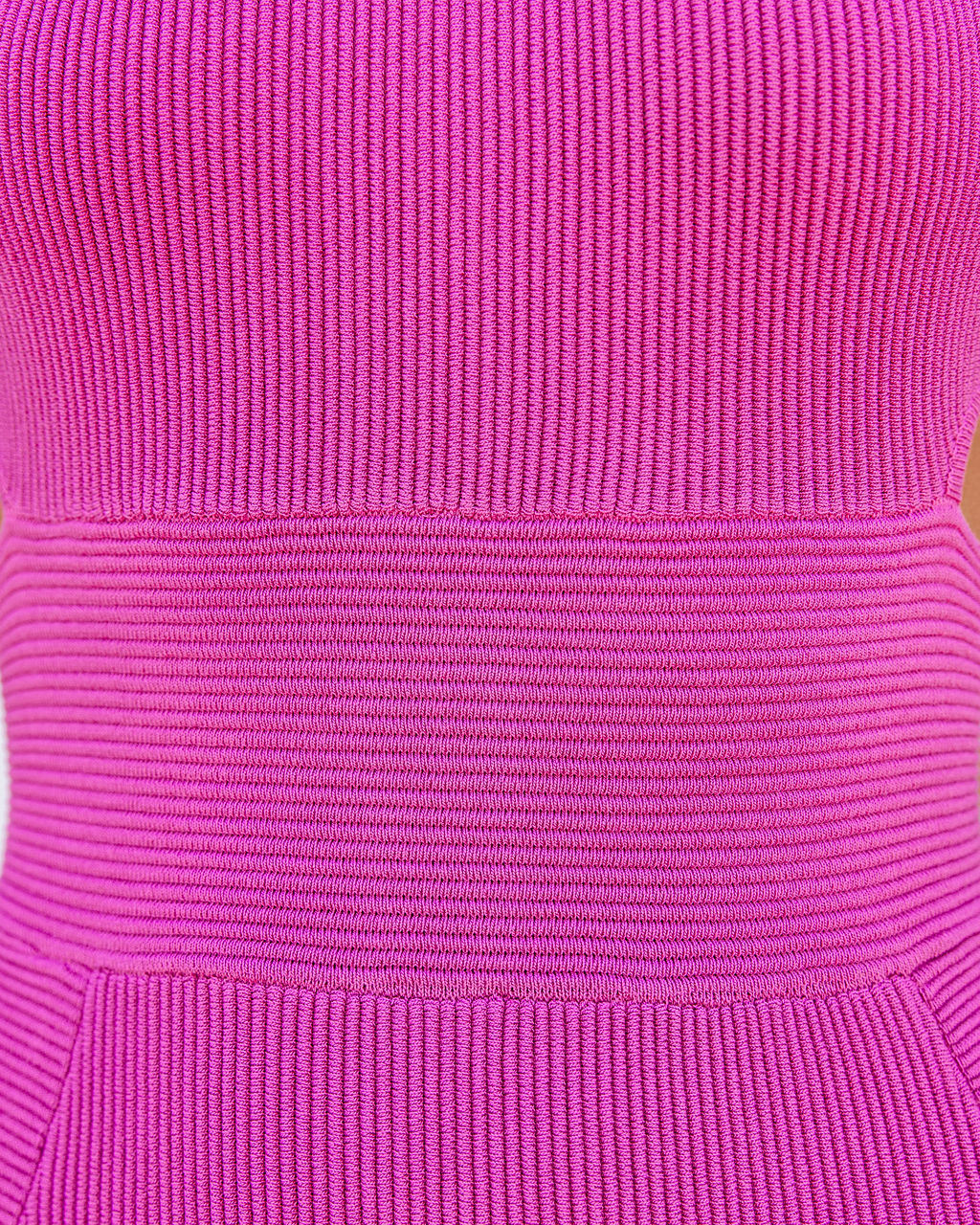 Tia Cutout Knit Bodycon Dress - Magenta - SALE