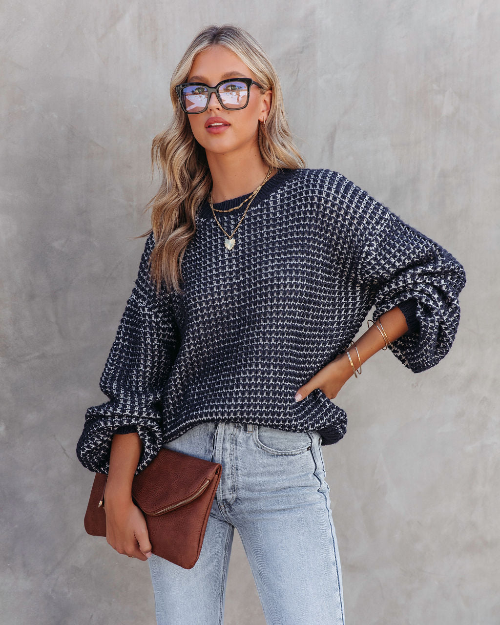 Tabitha Knit Pullover Sweater