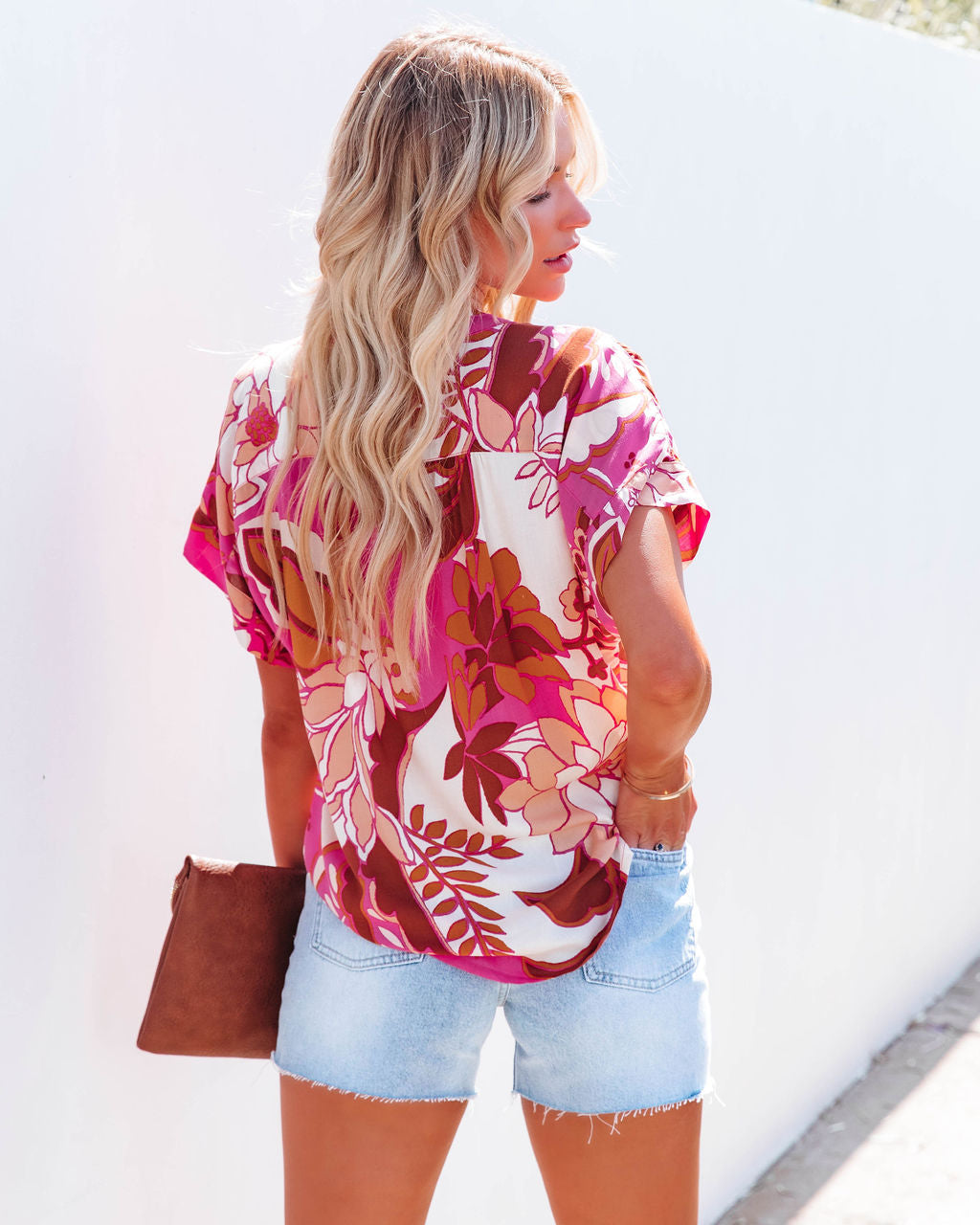 Peony Grace Short Sleeve Top - FINAL SALE