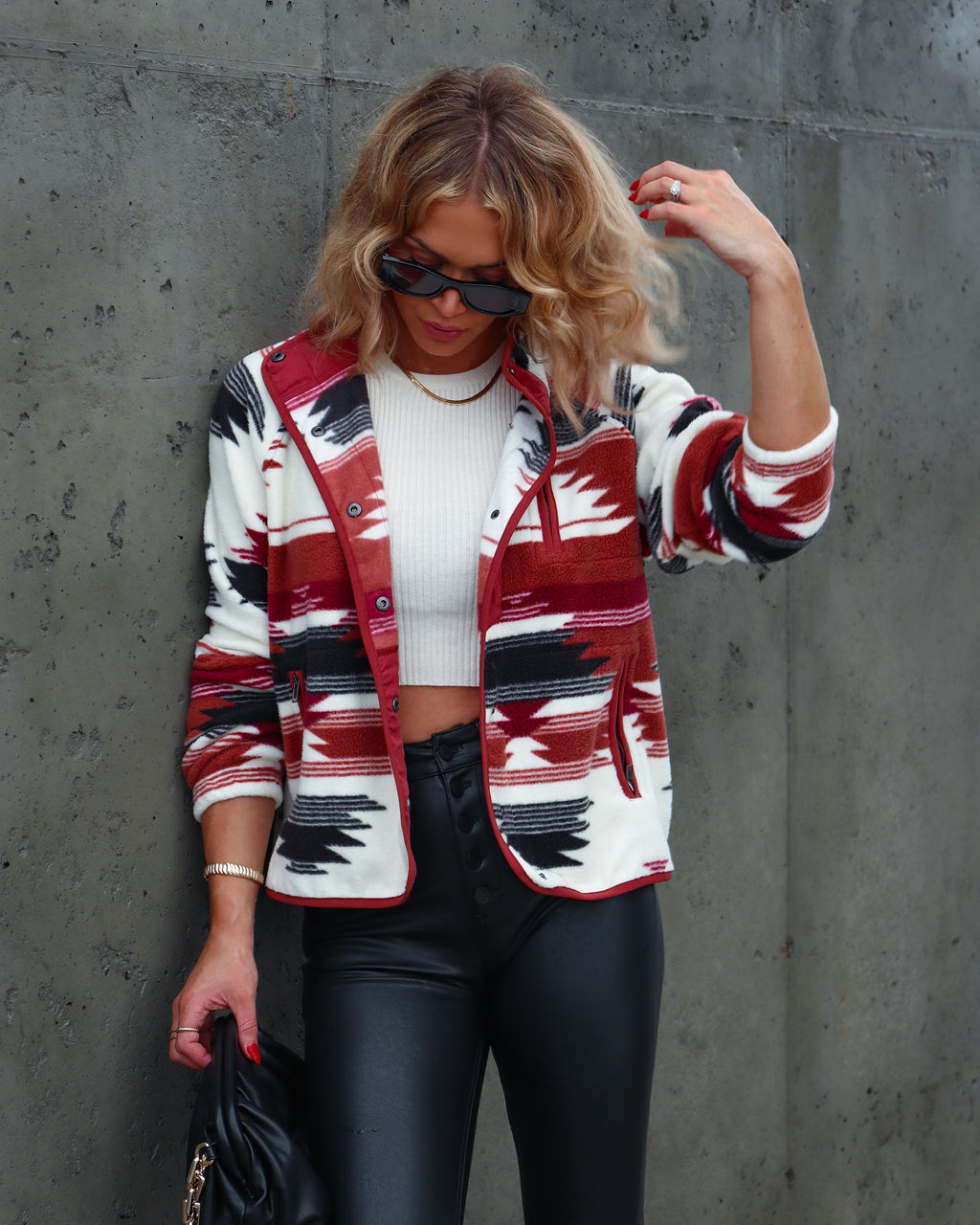 Joshua Tree Pocketed Printed Jacket