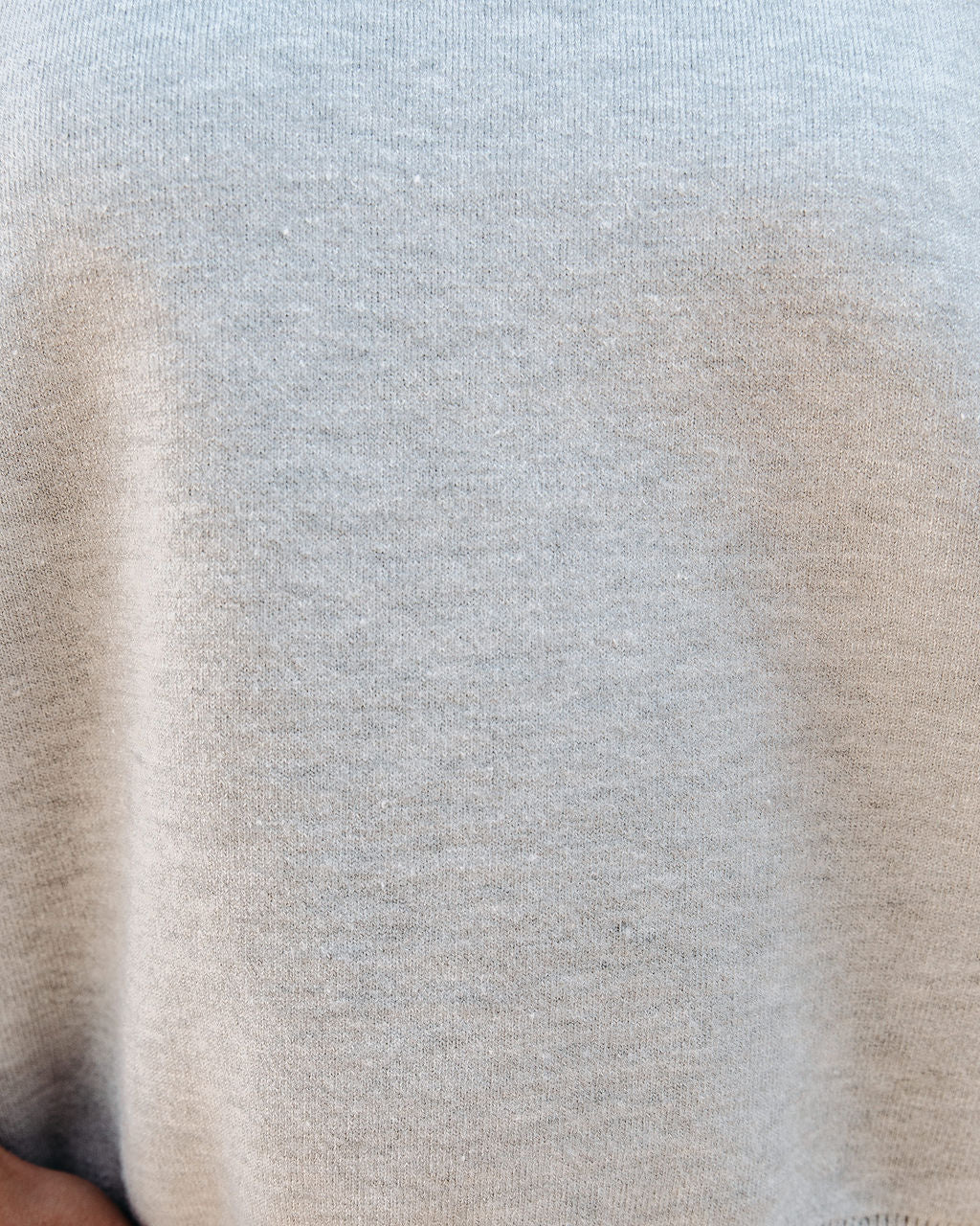 Campfire Knit Sweater - Heather Grey