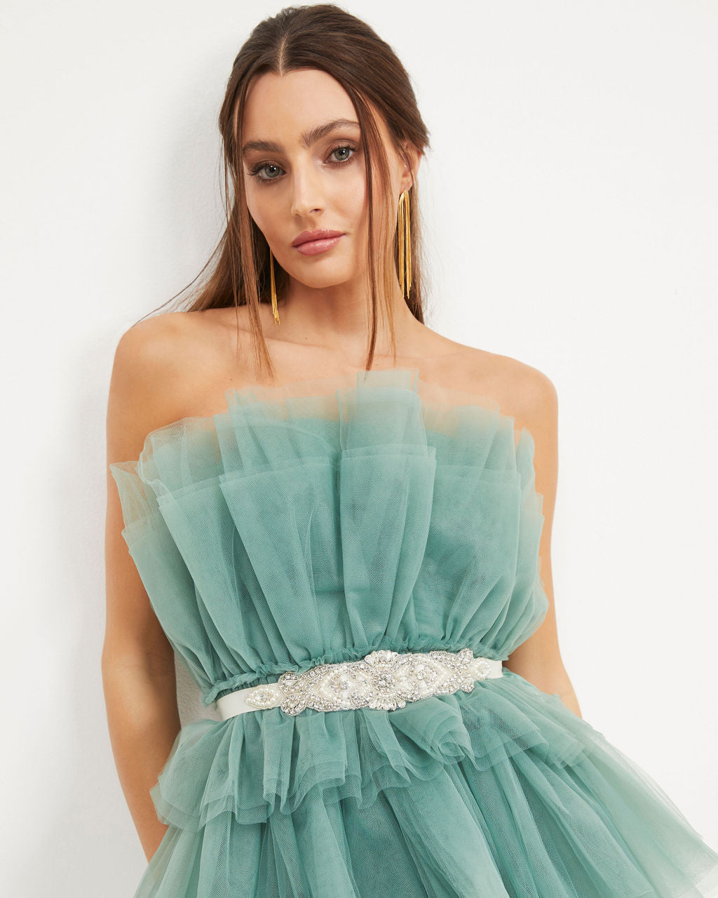 Isabel Tie Belt - Ivory