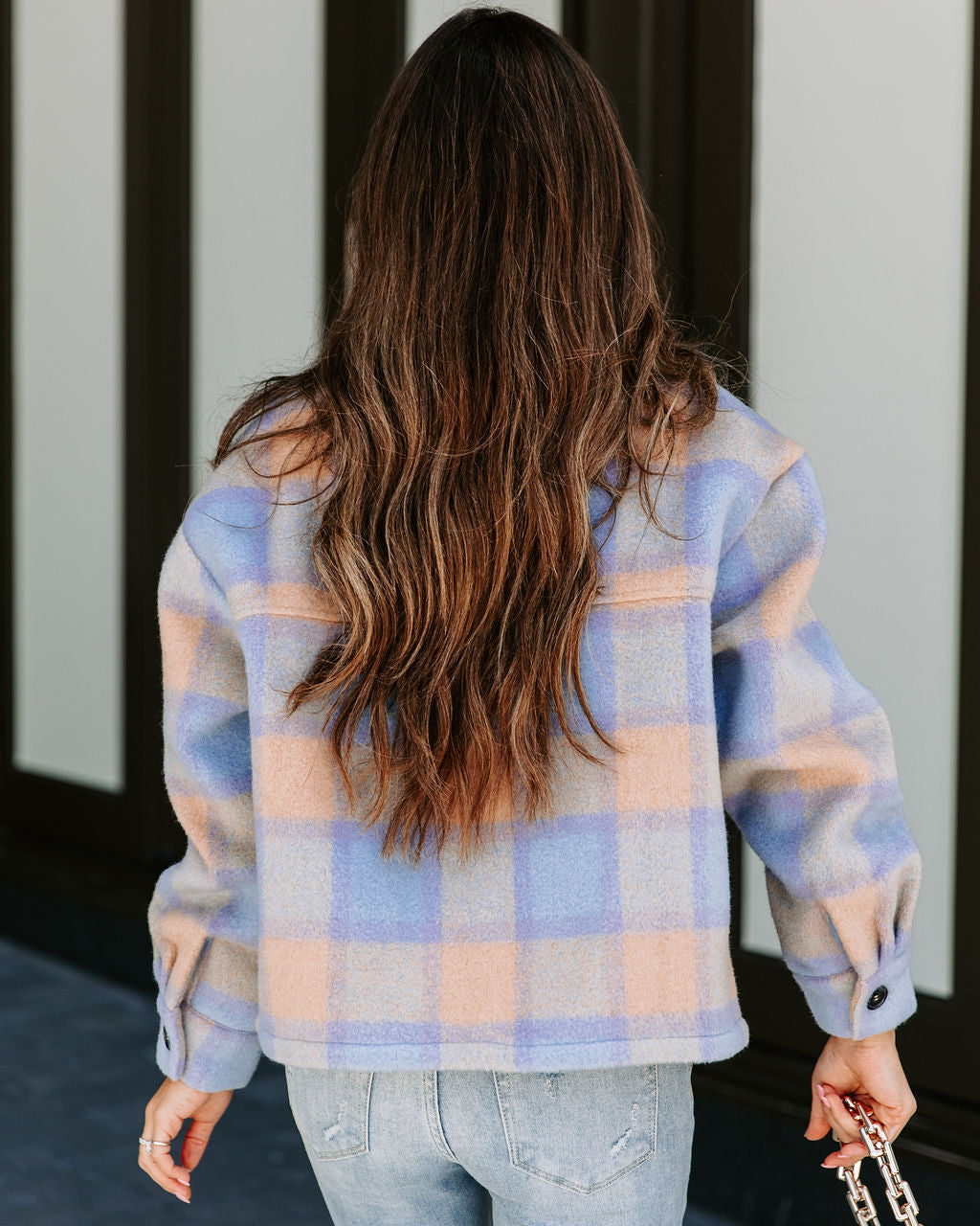 All Snuggled Up Plaid Jacket