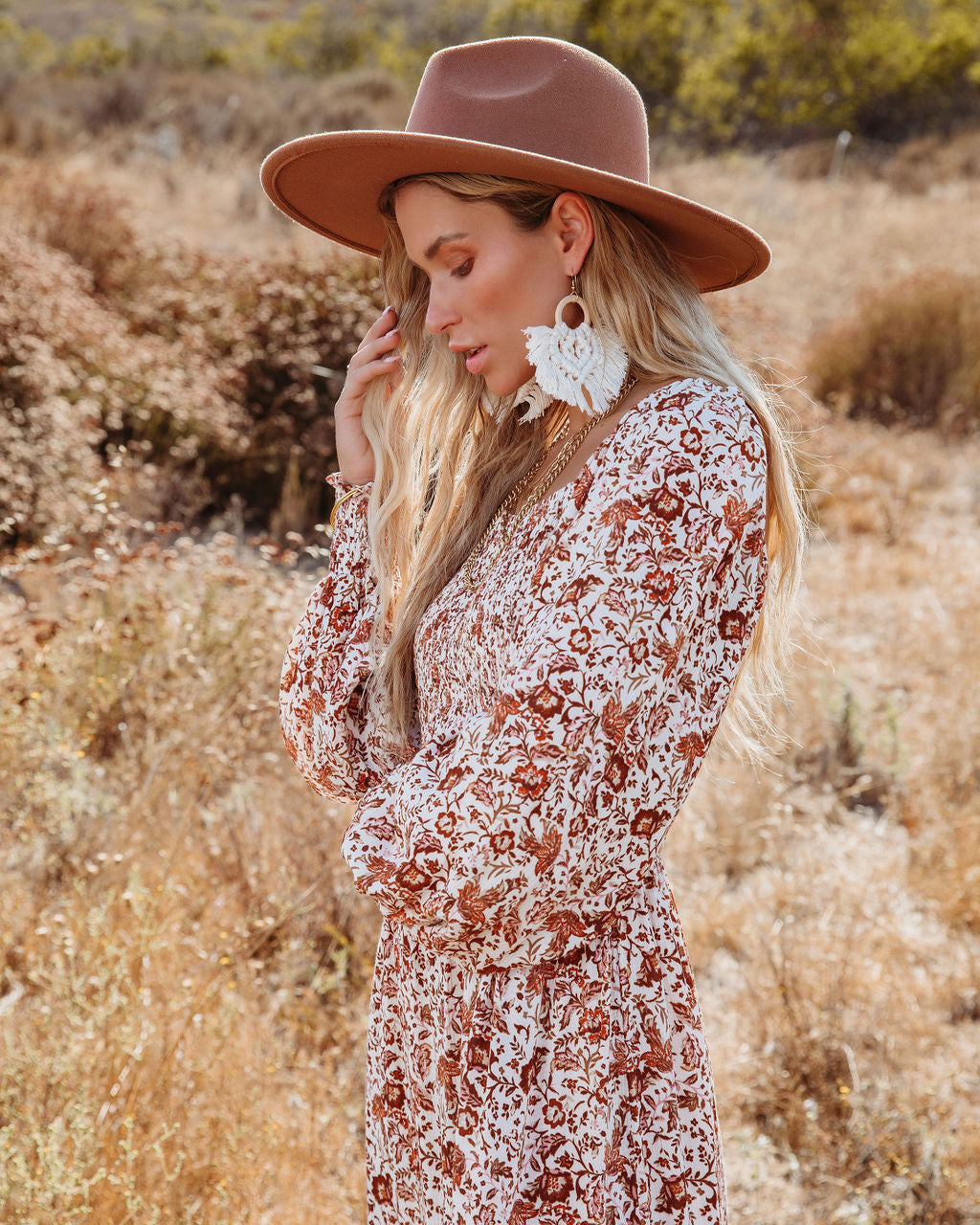 Dreamcatcher Macrame Earrings - SALE