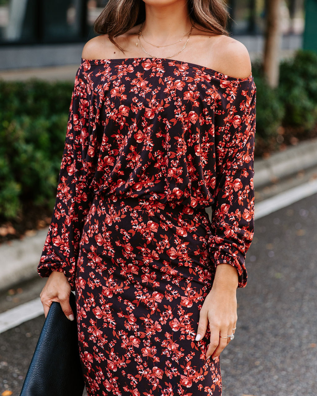 Esmeralda Floral Off The Shoulder Top - FINAL SALE