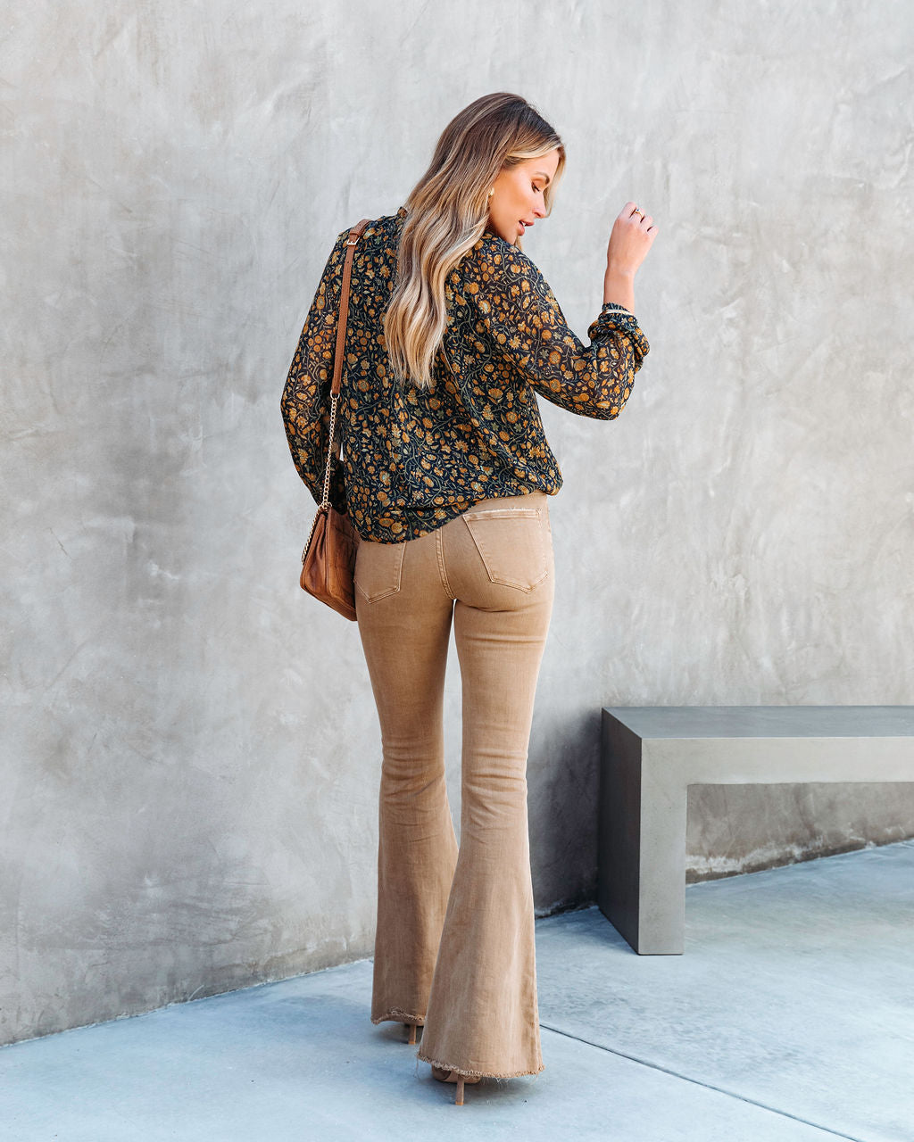 Elysse Floral Chiffon Top