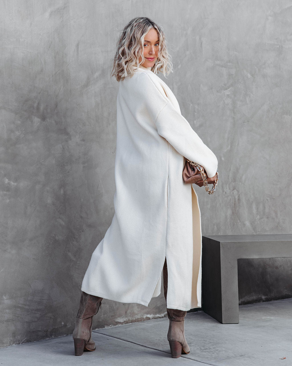 You’re My Wonderland Duster Cardigan - Cream