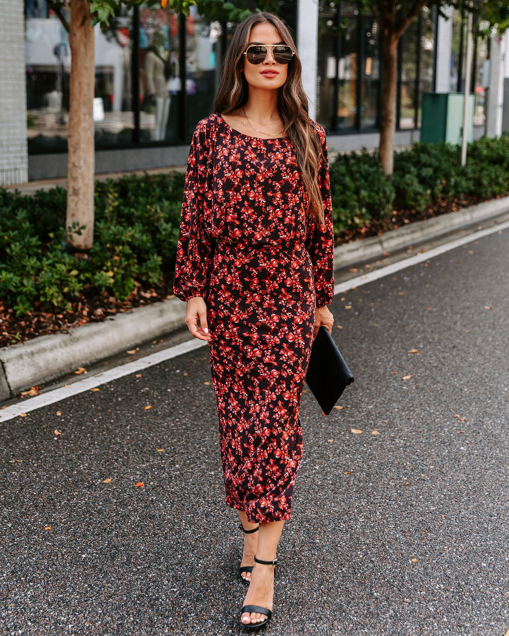 Esmeralda Floral Off The Shoulder Top - FINAL SALE