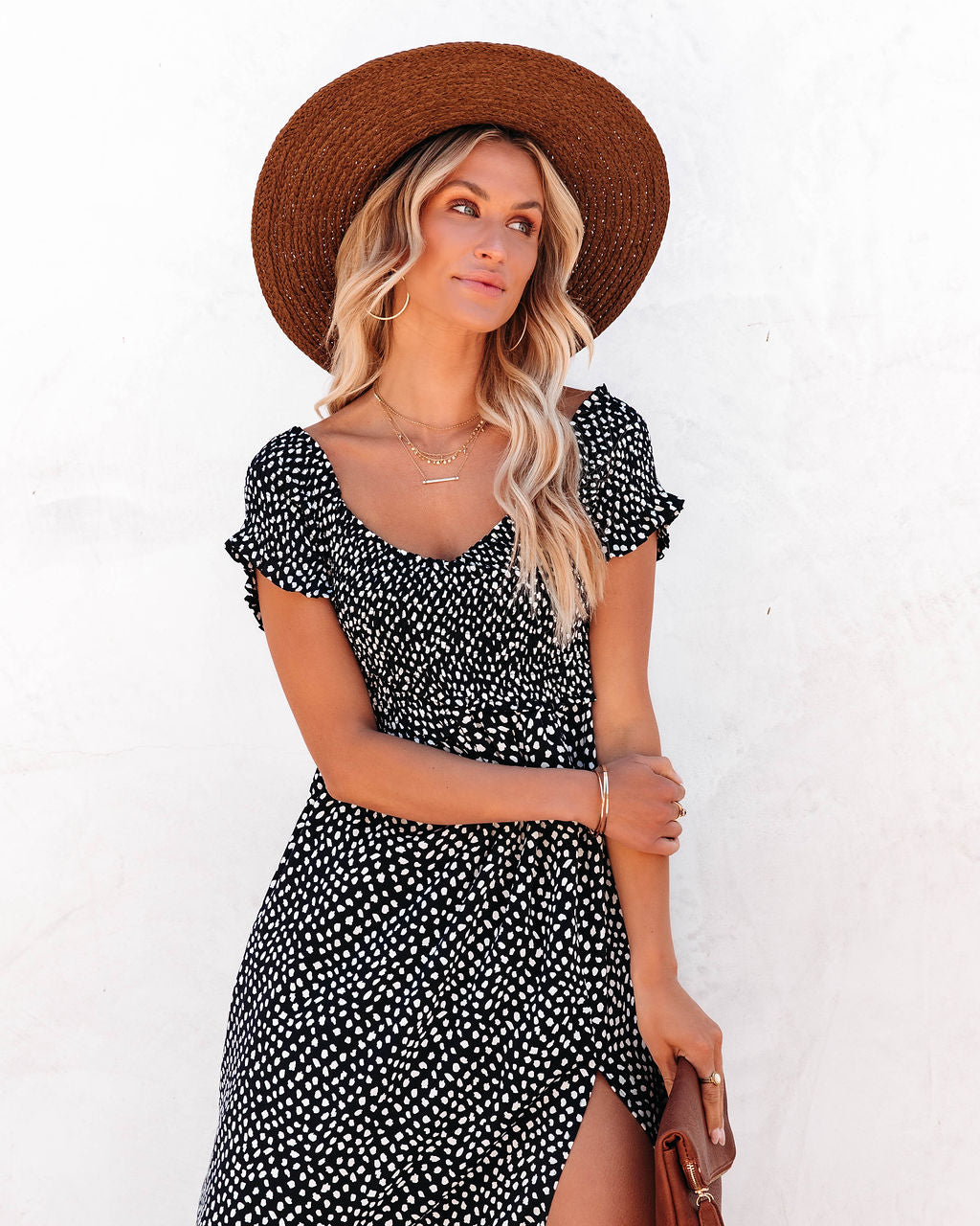 Janella Pocketed Smocked Maxi Dress - FINAL SALE