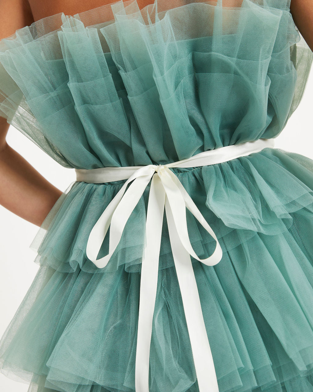 Isabel Tie Belt - Ivory