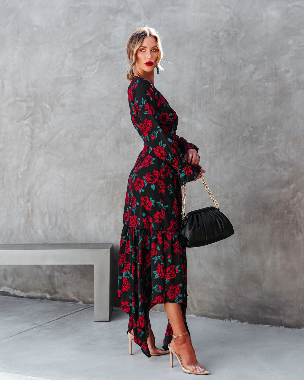 Fall In Love So Easily Floral Maxi Dress