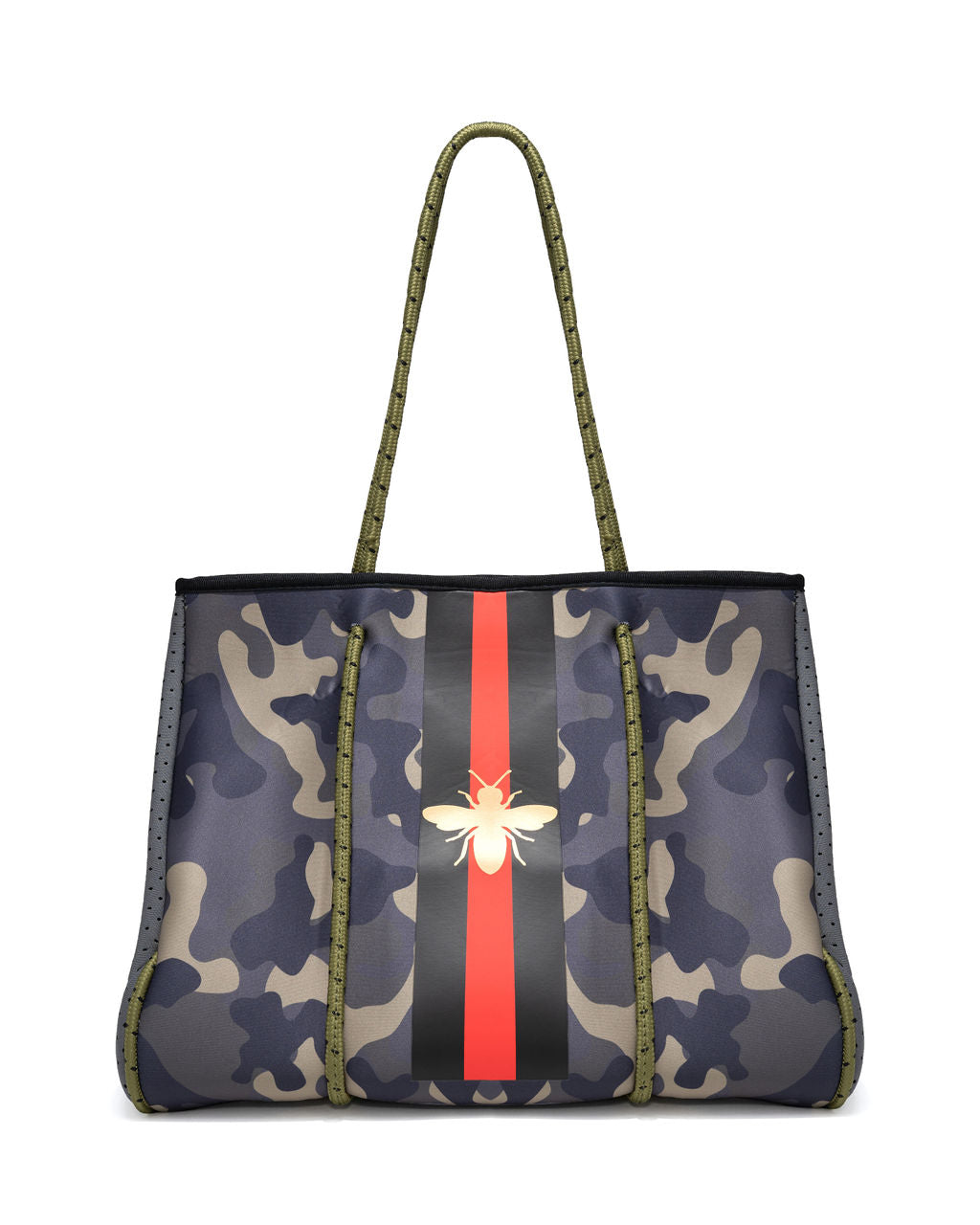 Hunter Bee Camo Neoprene Tote Bag - PARKER & HYDE