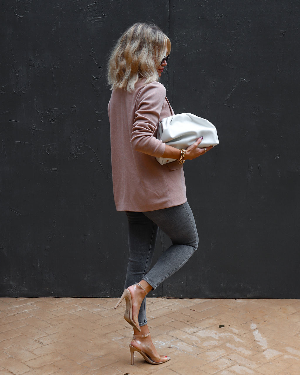 Comfort Zone Dreams Pocketed Knit Blazer - Mocha