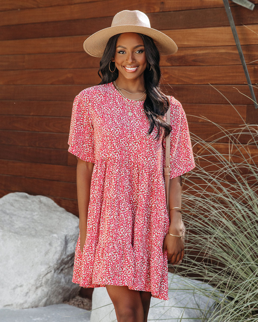 Sharity Pocketed Babydoll Dress - FINAL SALE