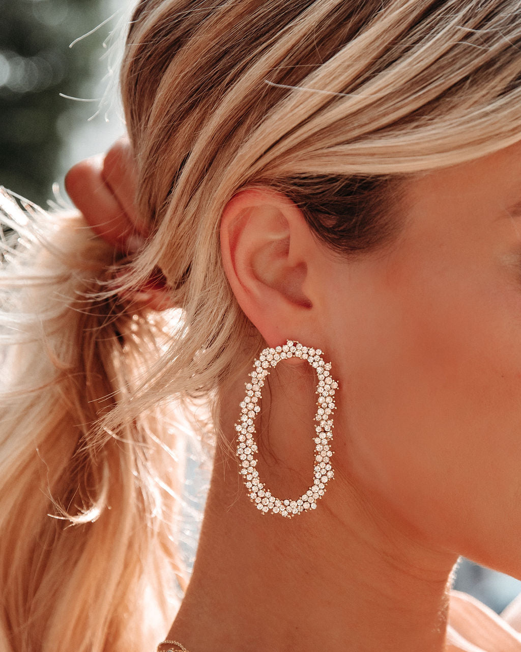 Park Avenue Statement Earrings - Gold