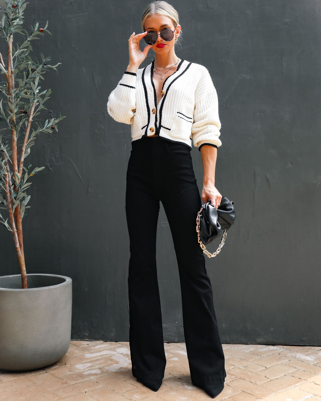 Elizabeth Knit Pocketed Cardigan