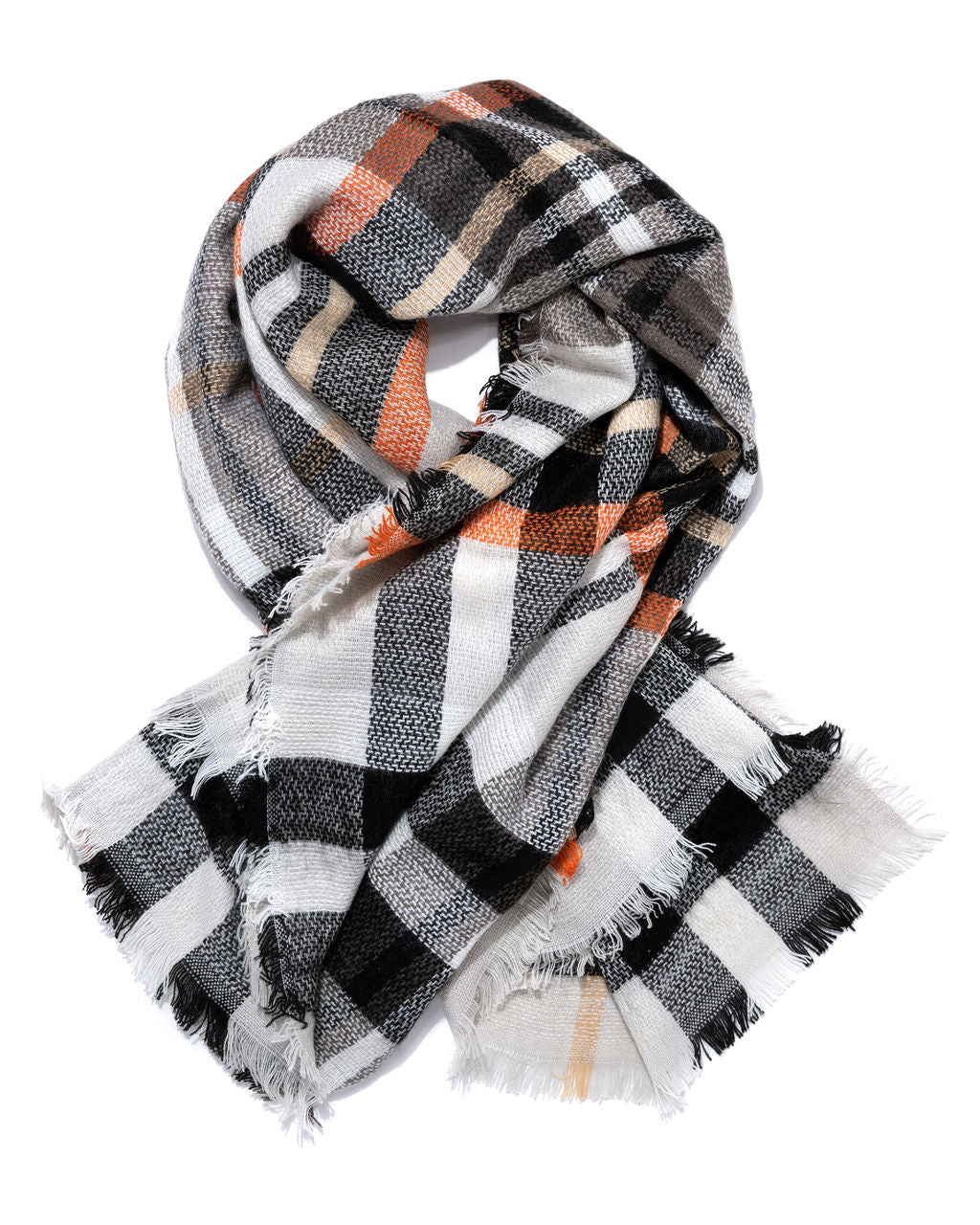October Festival Plaid Blanket Scarf